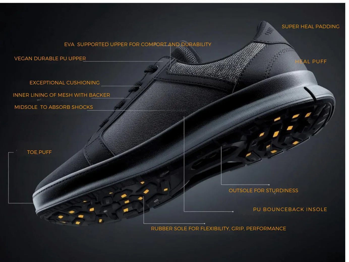 Luxury vegan sneaker collection for men and women with breathable, sustainable design