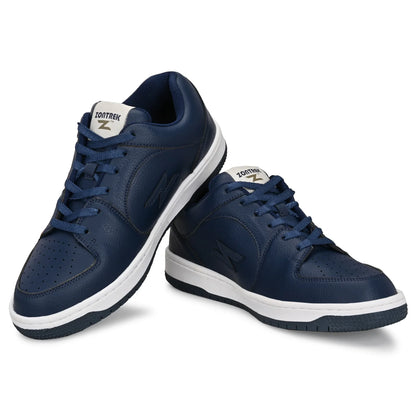 ZONTREK Samba Blue Men’s Sneaker – Blue Vegan Upper, Durable Rubber Sole, Trendy Casual Footwear India