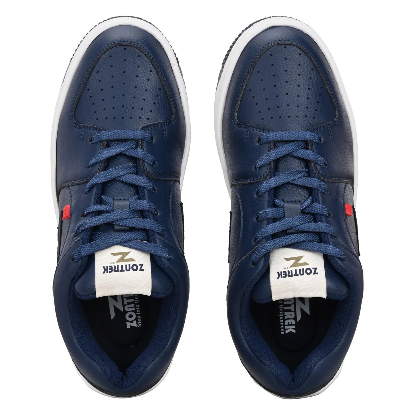 ZONTREK Samba Blue Men’s Sneaker – Blue Vegan Upper, Durable Rubber Sole, Trendy Casual Footwear India