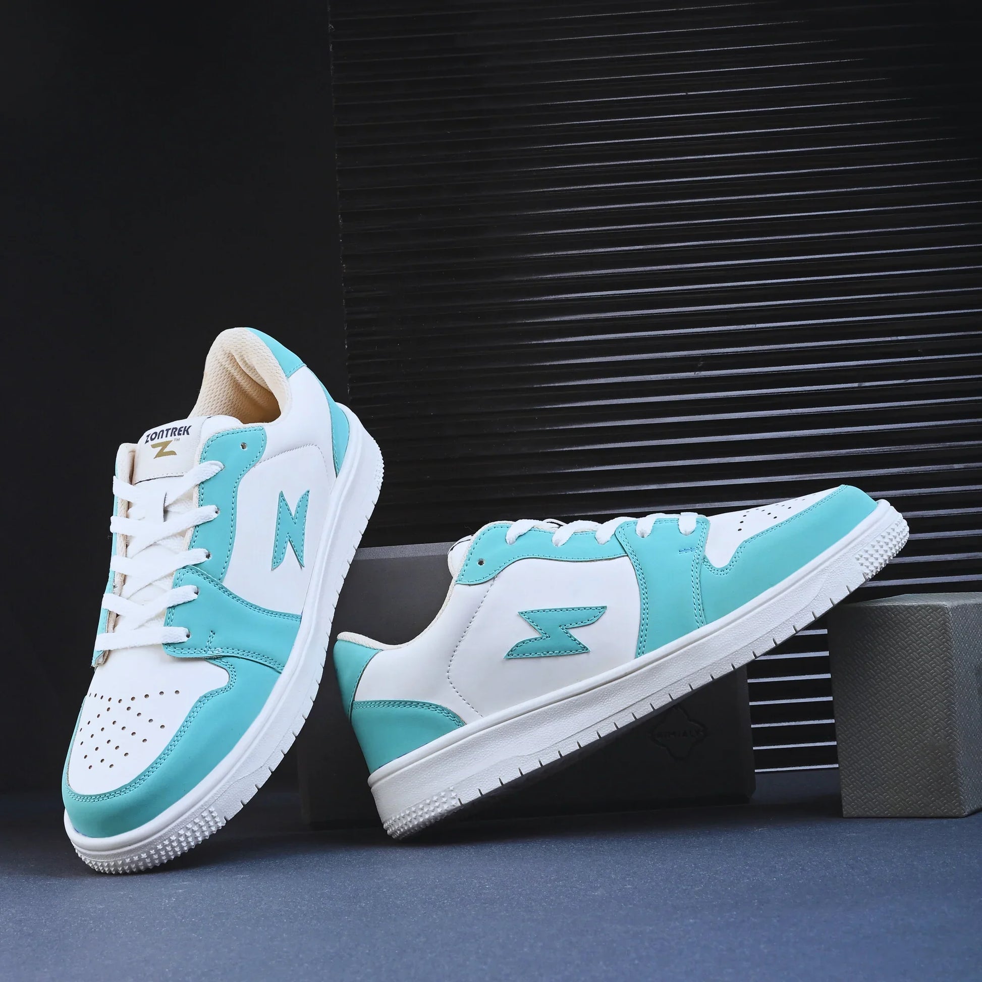 Women Blue Solid Sneakers